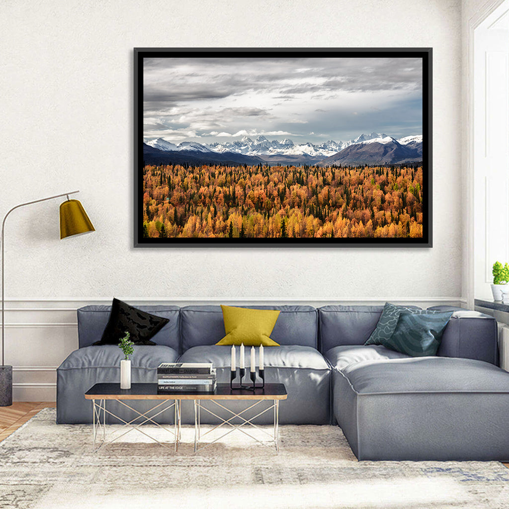Talkeetna Autumn Landscape Wall Art