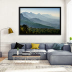Misty Mountain Ridges Wall Art