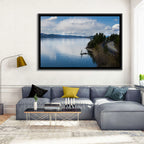 Coeur D'alene Lakeshore View Wall Art