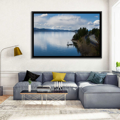 Coeur D'alene Lakeshore View Wall Art