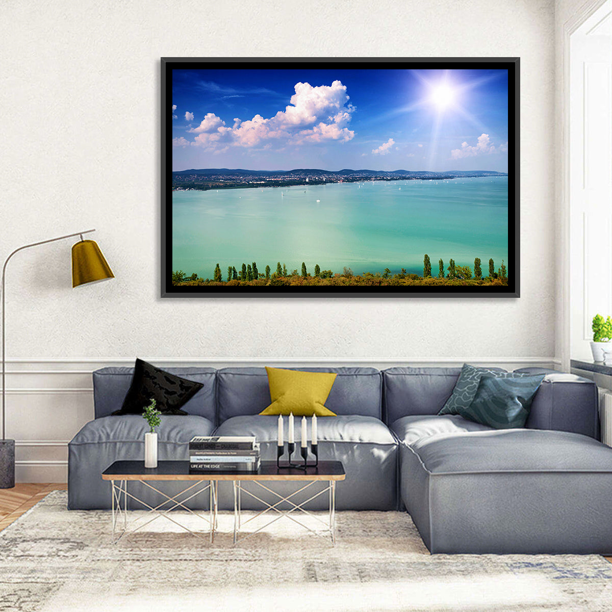 Tihany View Lake Balaton Wall Art