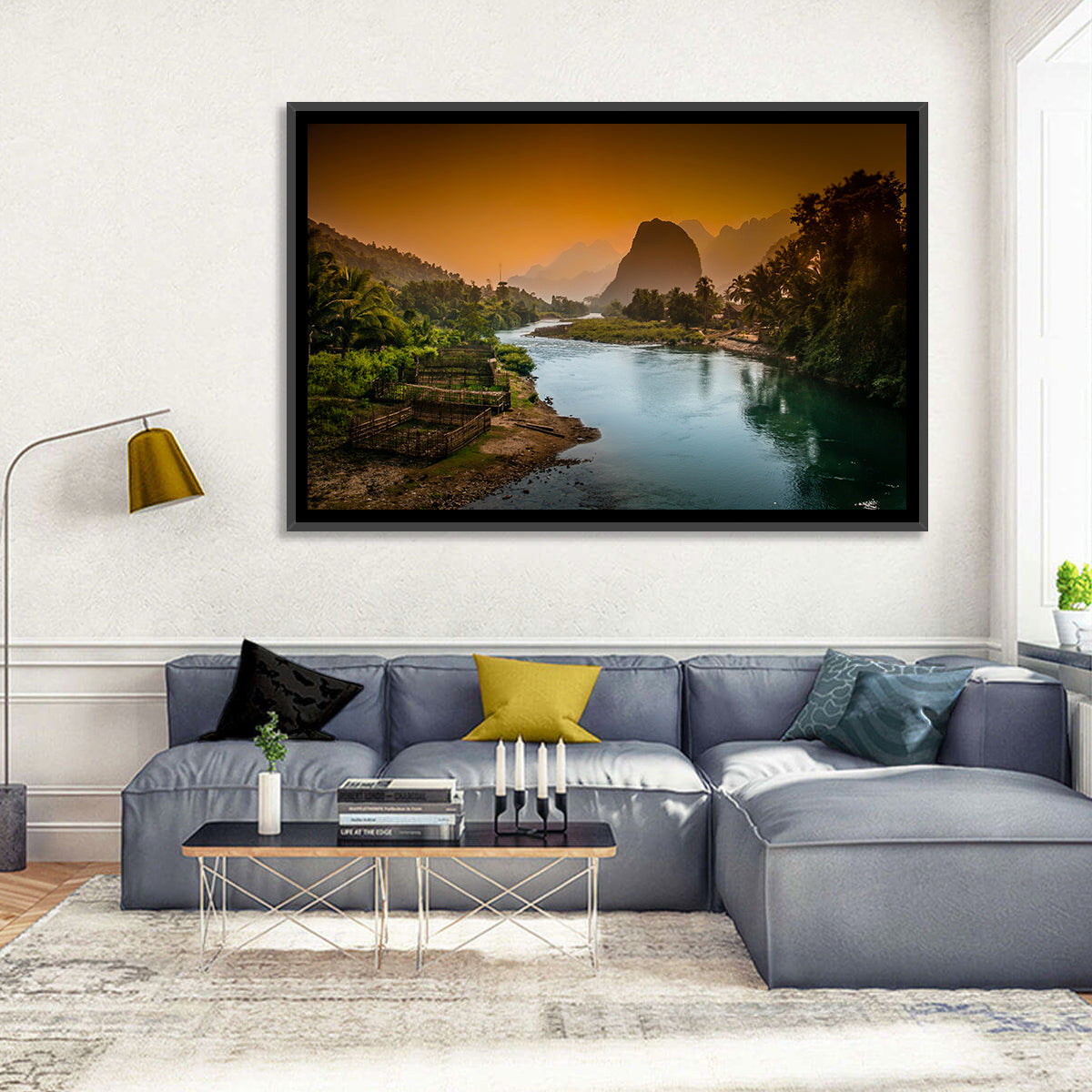 Nam Song River Wall Art