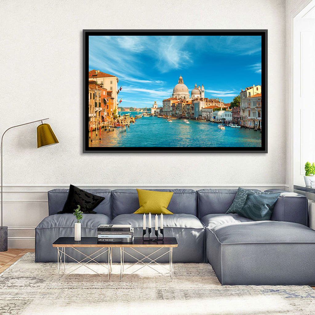 Venice Grand Canal and Santa Maria Della Salute Wall Art
