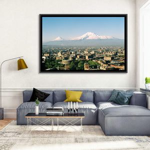 Mount Ararat From Yerevan Wall Art