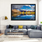 Lake Tekapo Autumn Reflection Wall Art