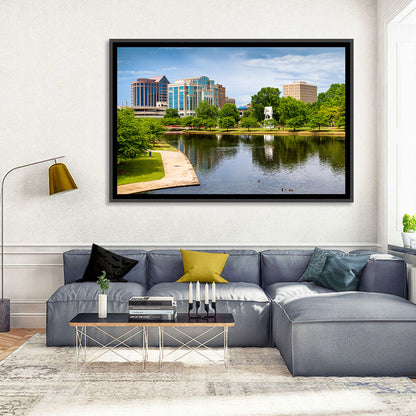 Big Spring Park Skyline, Huntsville Wall Art