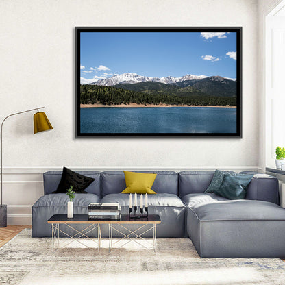 Pikes Peak From Crystal Lake Wall Art