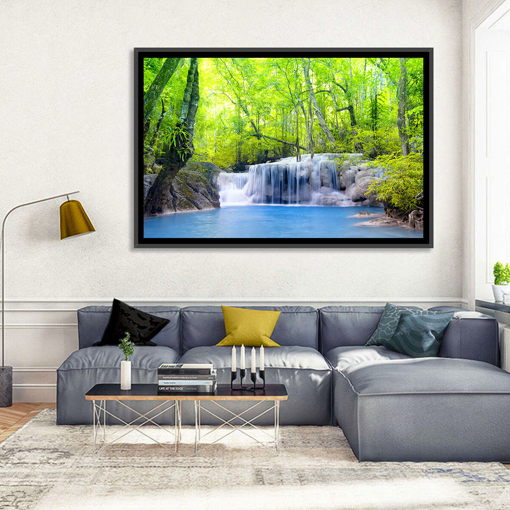 Erawan Falls, Kanchanaburi Wall Art