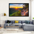 Big South Fork Gorge Sunset Wall Art
