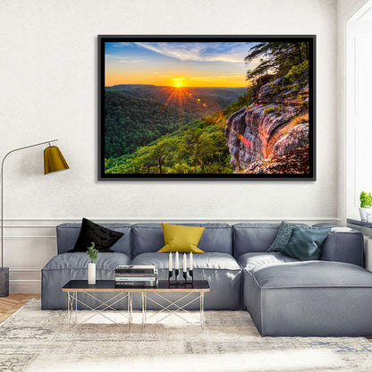 Big South Fork Gorge Sunset Wall Art