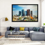 Downtown Los Angeles Skyline Cityscape Wall Art