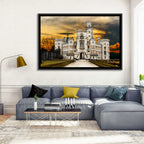 Hluboká Castle at Sunset Wall Art