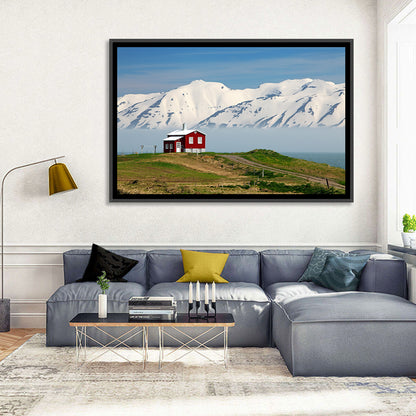 Red House by Fjord Wall Art