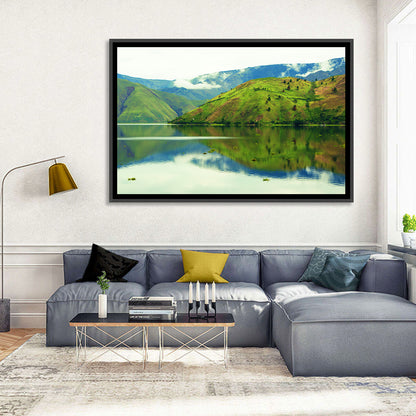 Lake Toba Reflection Wall Art