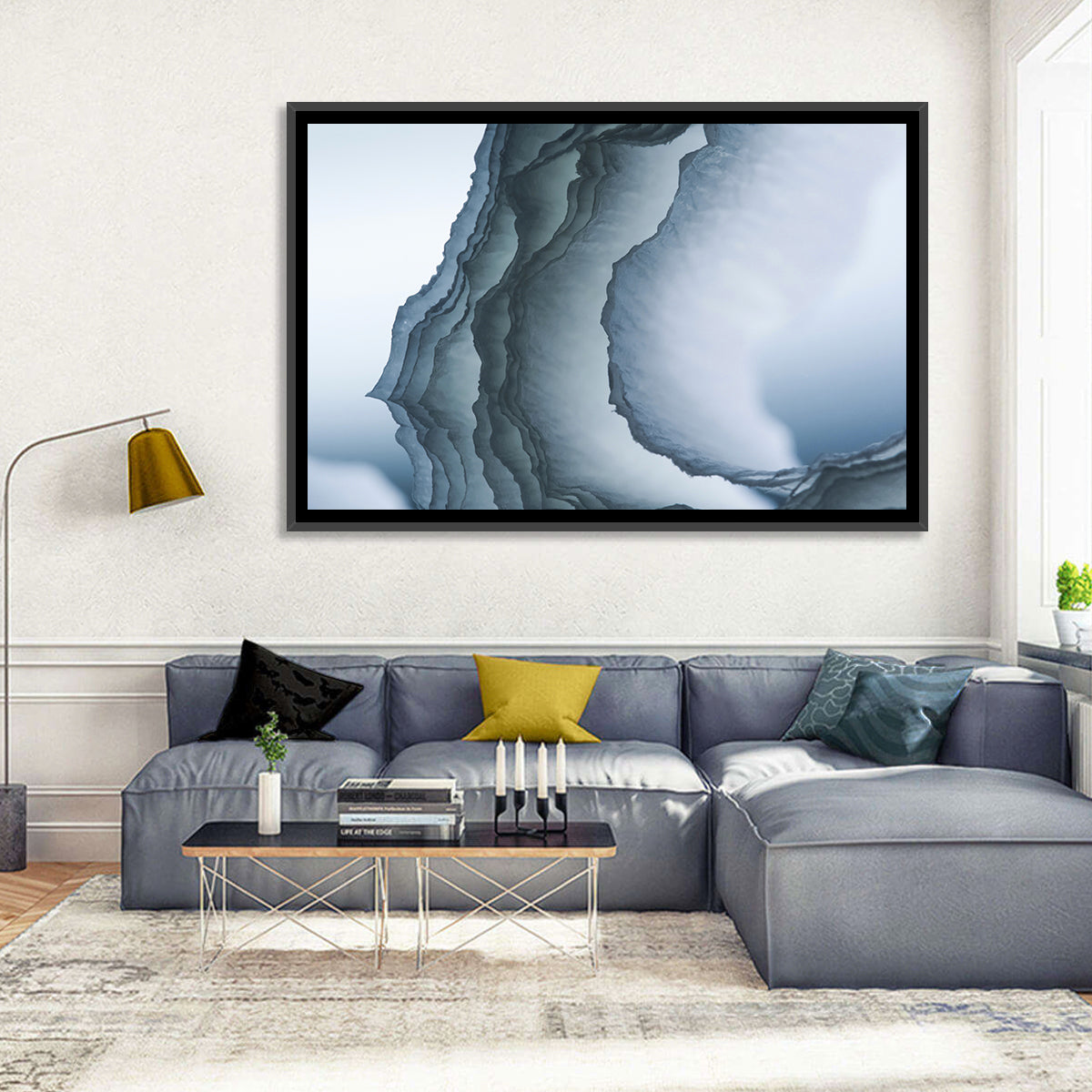 Translucent Cloud Layers Wall Art