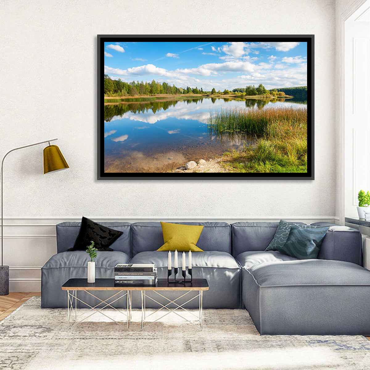 Paunkula Lake Reflections Wall Art