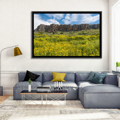 Mount Arbel Wildflower Meadow Wall Art