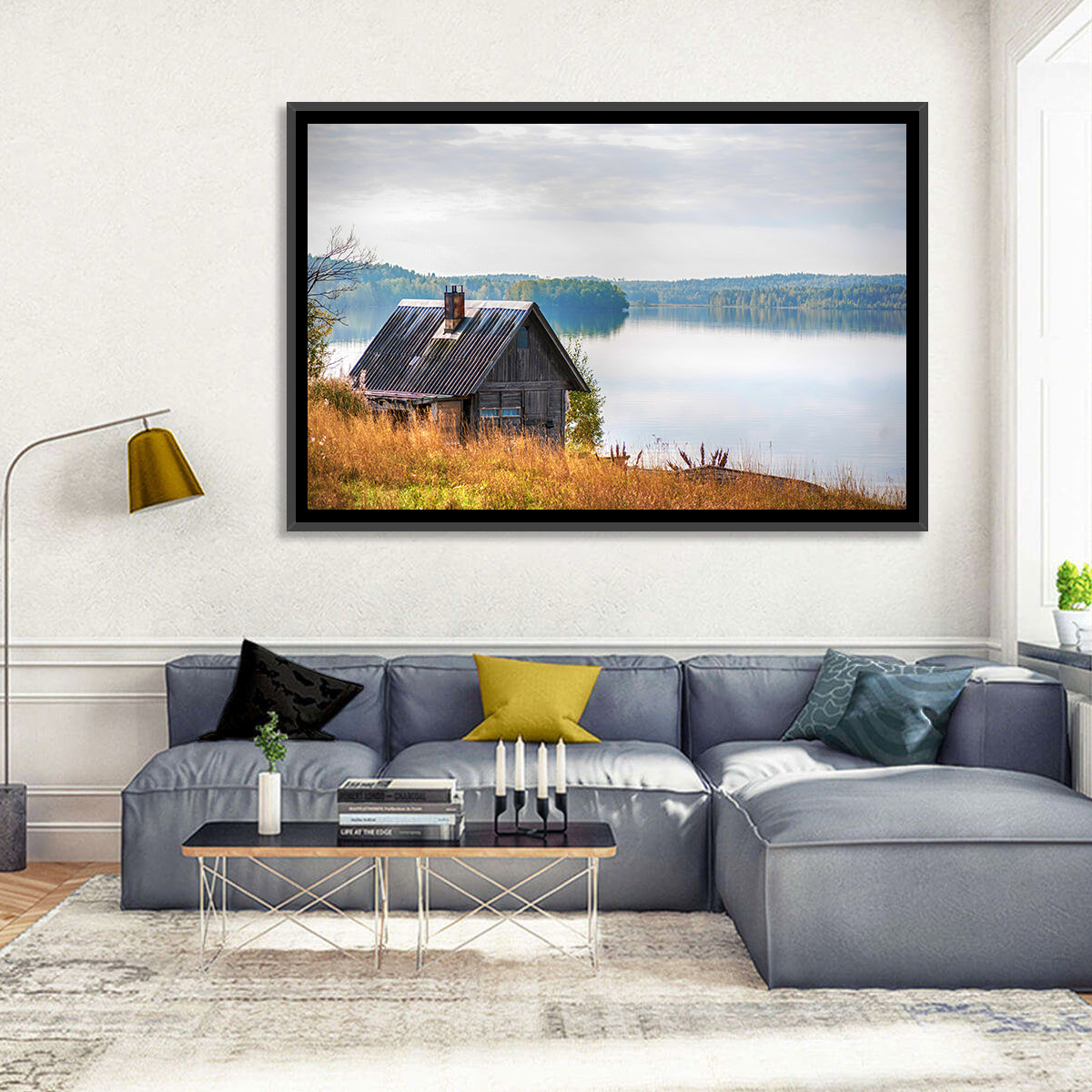 Salmon Lake Cabin Wall Art