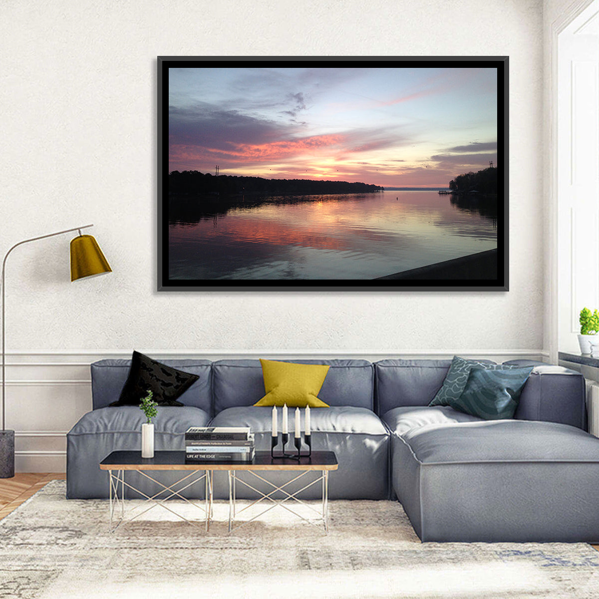 Lake Eufaula Sunset Wall Art