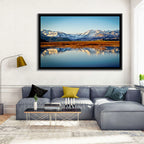 Summit Lake Reflection Wall Art