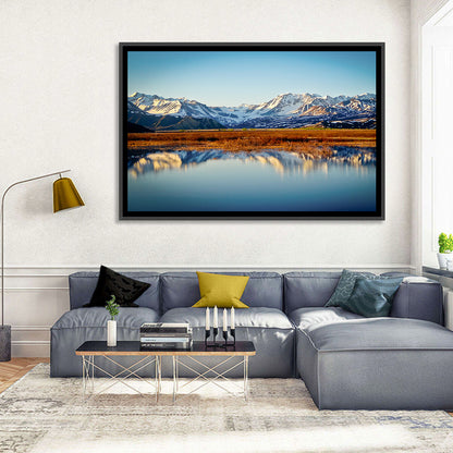 Summit Lake Reflection Wall Art