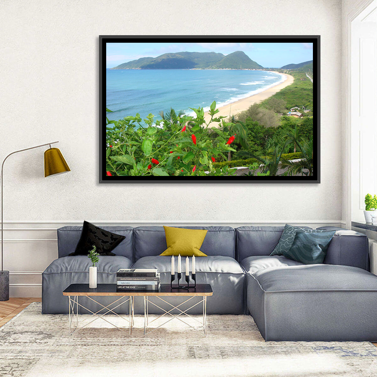 Armacao Beach Scene Wall Art