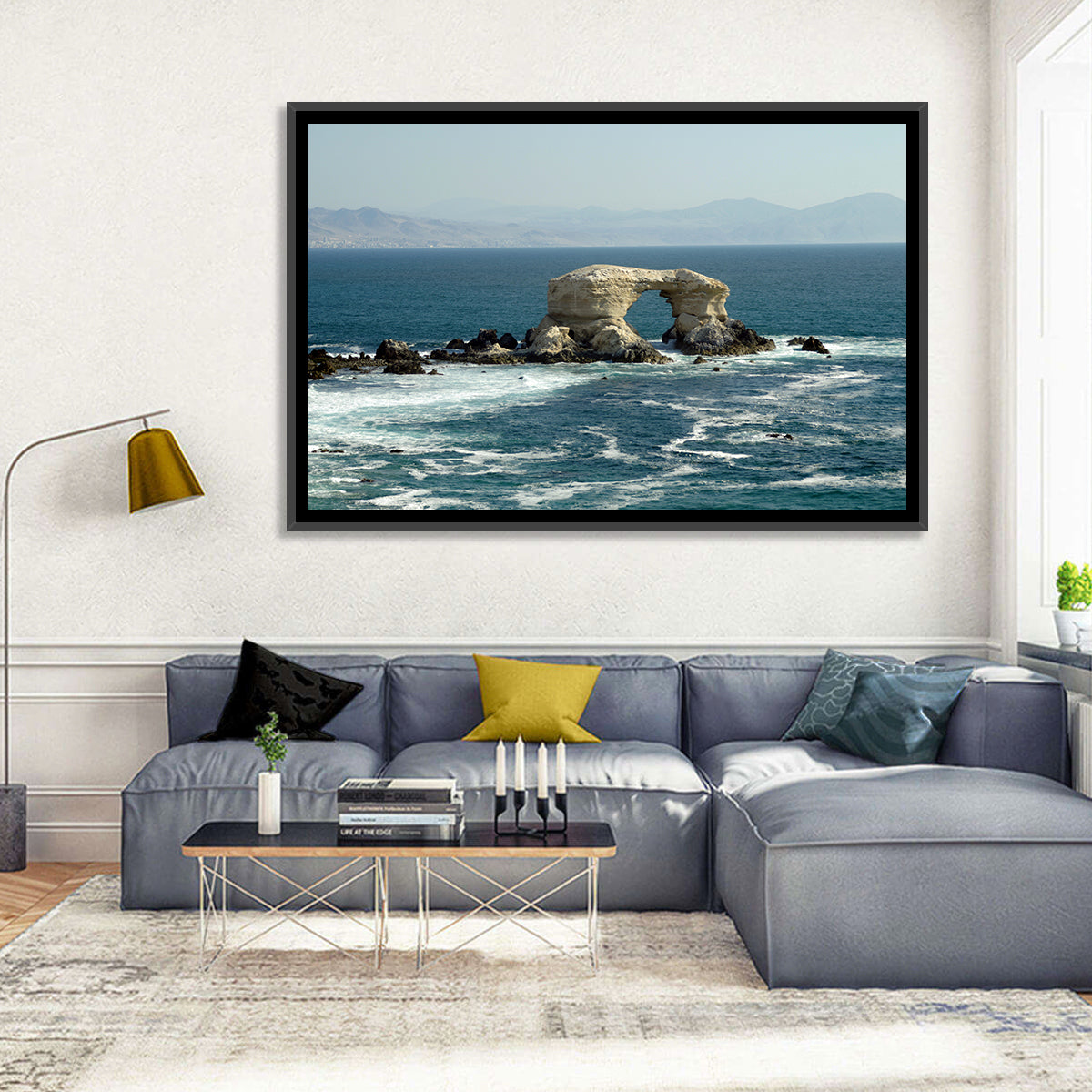 Stone Arch at Shell Beach Wall Art