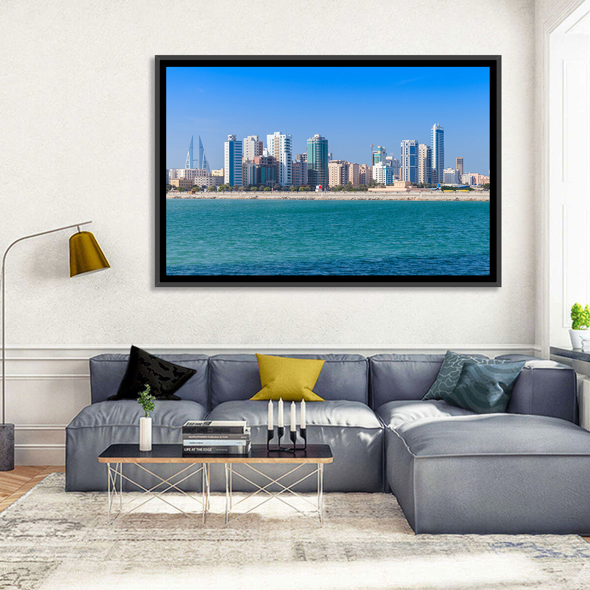 Manama Skyline, Bahrain Wall Art