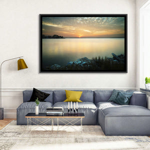 Lake Conroe Sunset Wall Art