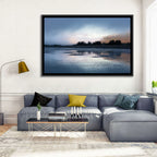 Lake Clark Foggy Shoreline Wall Art