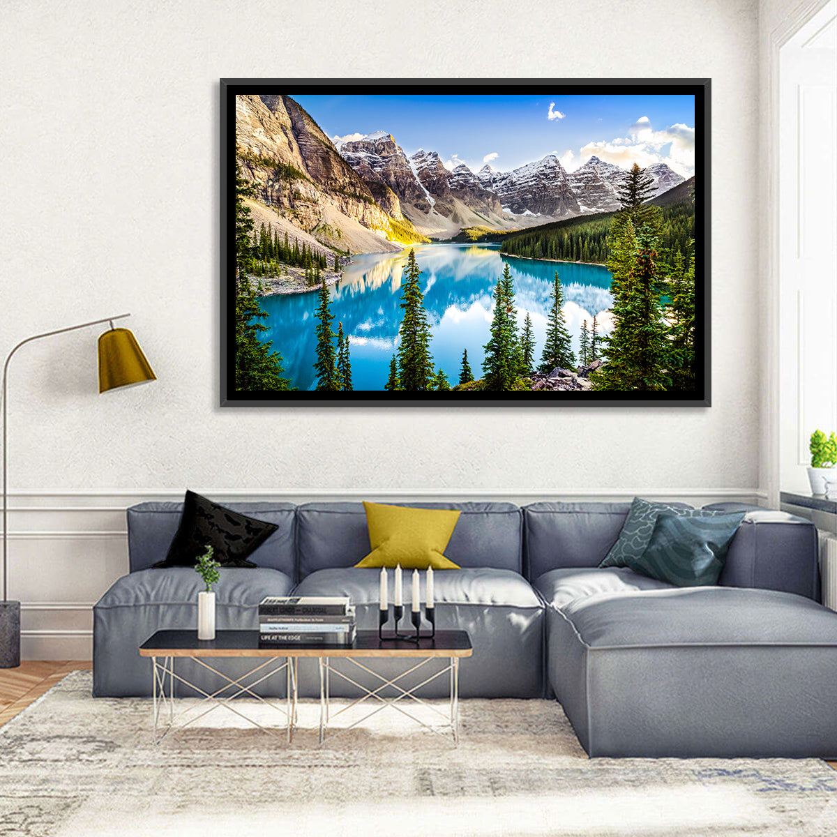 Moraine Lake Reflections Wall Art