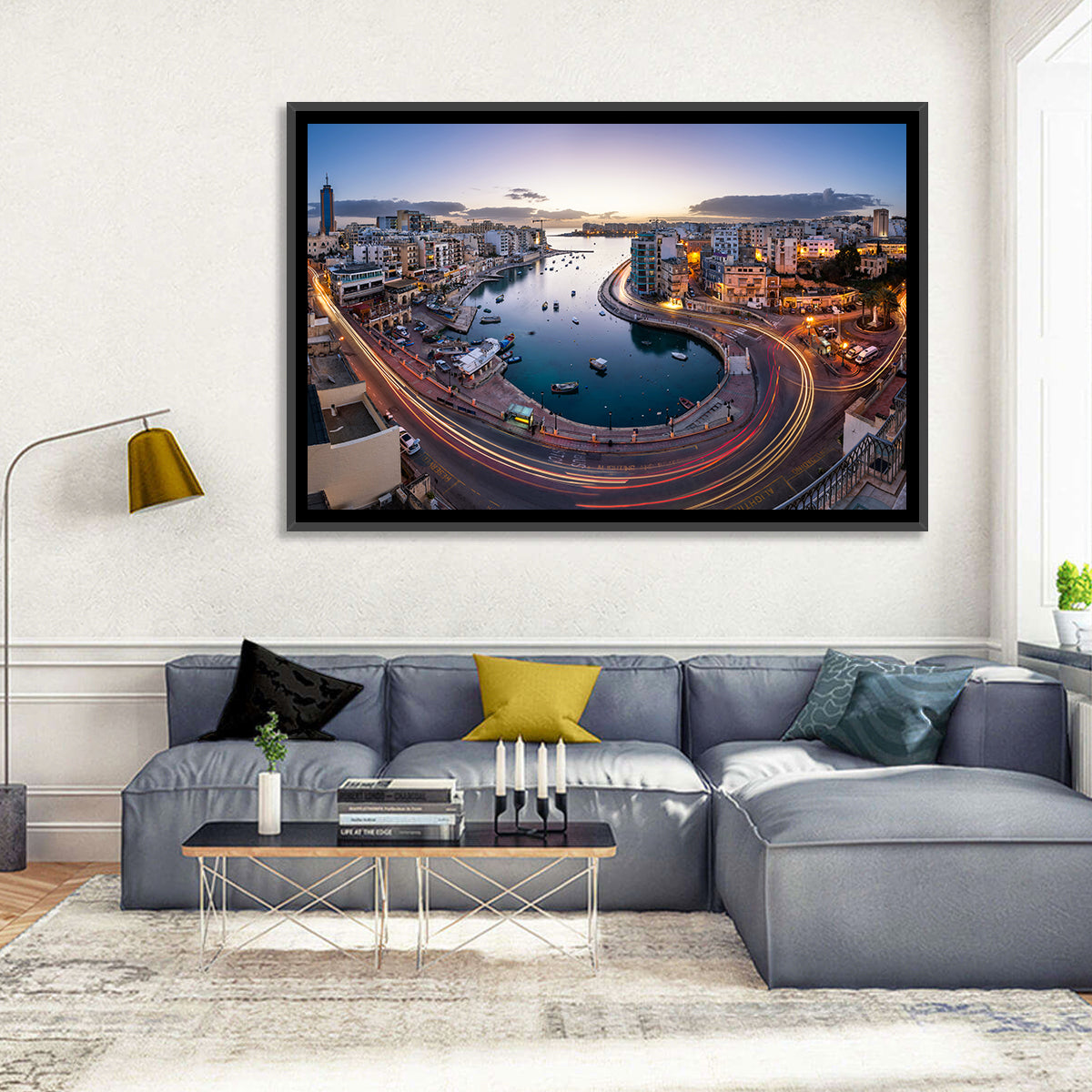 Spinola Bay Light Trails Wall Art