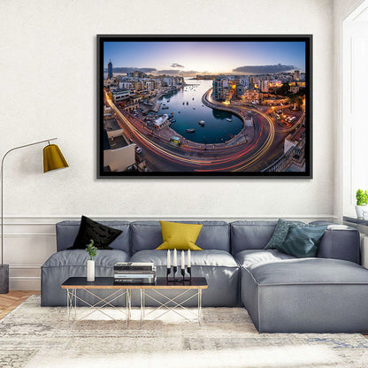 Spinola Bay Light Trails Wall Art