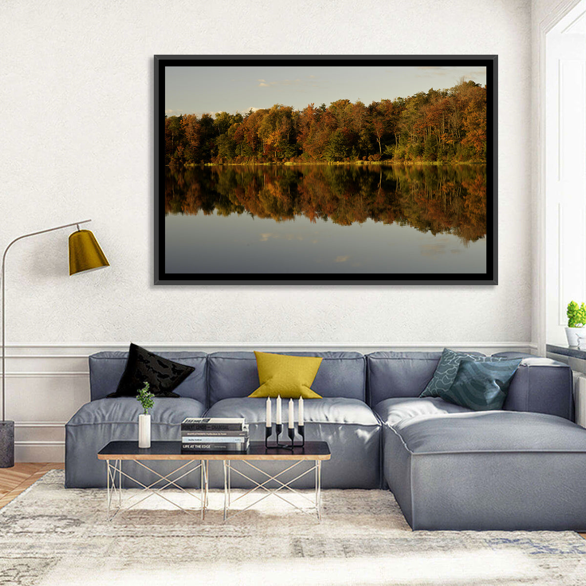 Lake Jean Reflection Wall Art