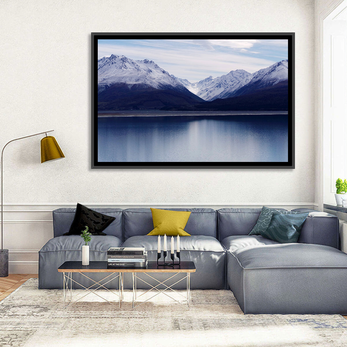 Lake Pukaki Reflection Wall Art