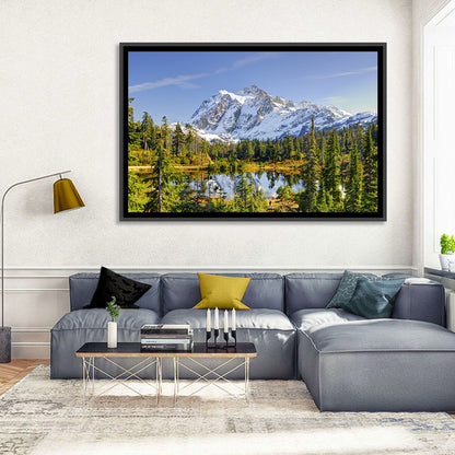 Mount Shuksan Lake Reflection Wall Art