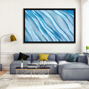 Chiffon Layers Abstract Wall Art