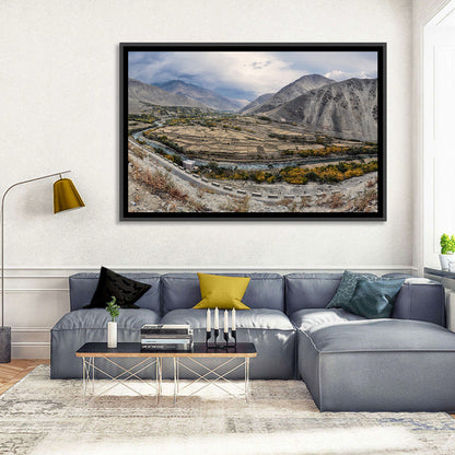 Autumn Valley, Afghanistan Wall Art