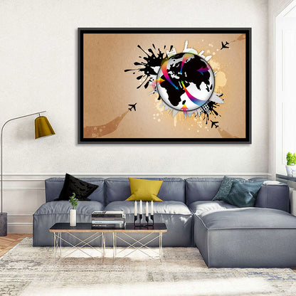 Global Travel Concept Wall Art