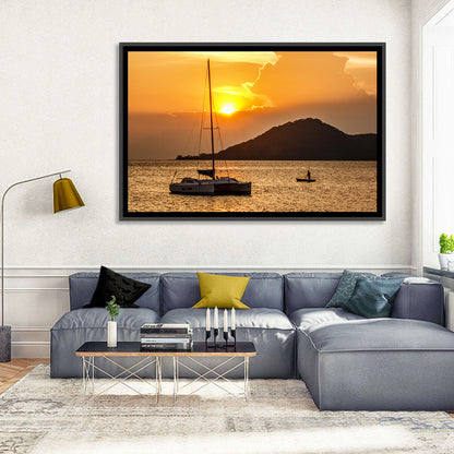 Mama Afrika Sunset, Lake Malawi Wall Art