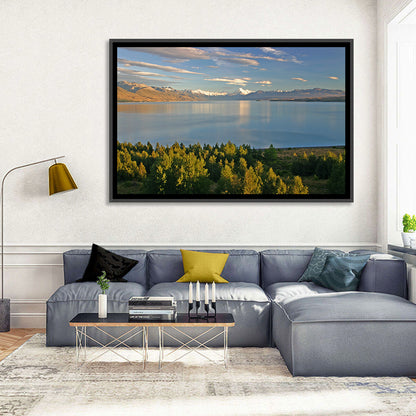 Lake Pukaki Reflections with Mount Cook Wall Art