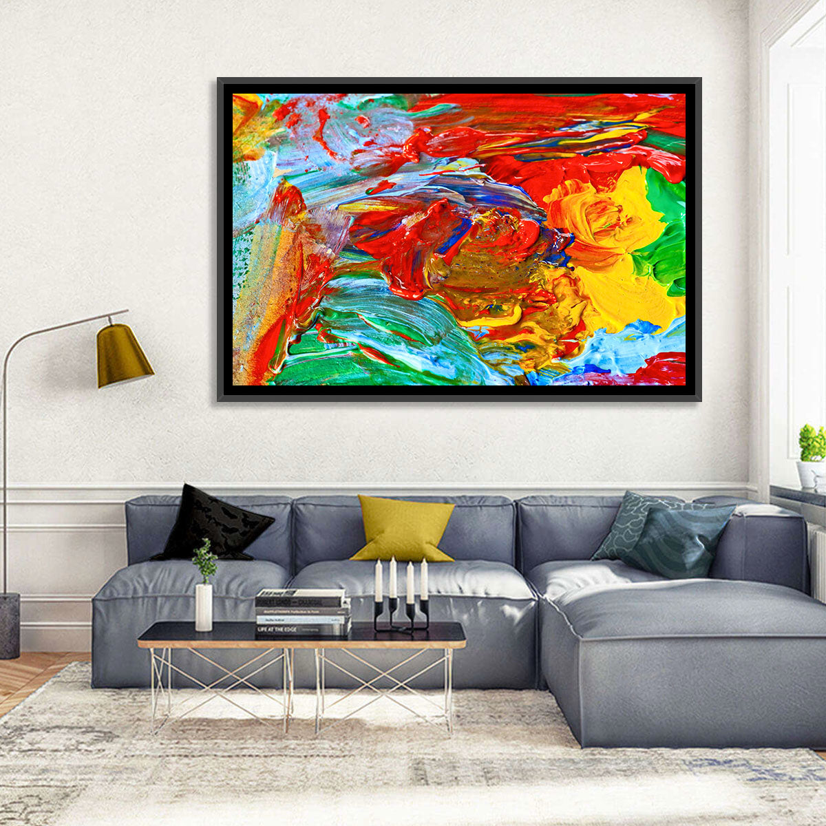 Palette Knife Color Study Wall Art