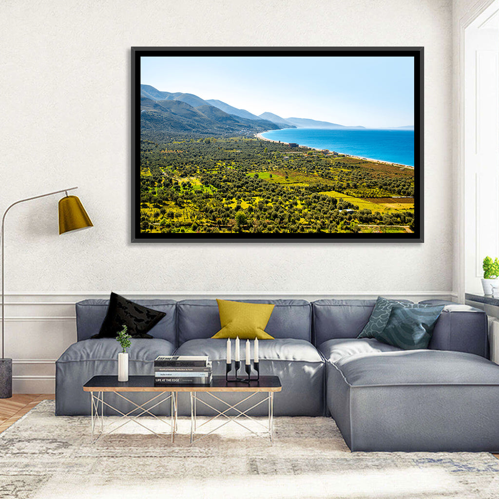Borsh Coastline, Albania Wall Art