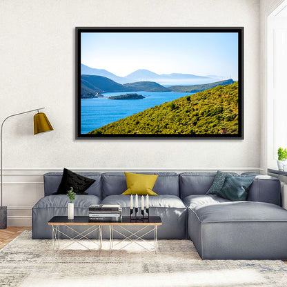 Porto Palermo Bay with Ali Pasha Castle Wall Art