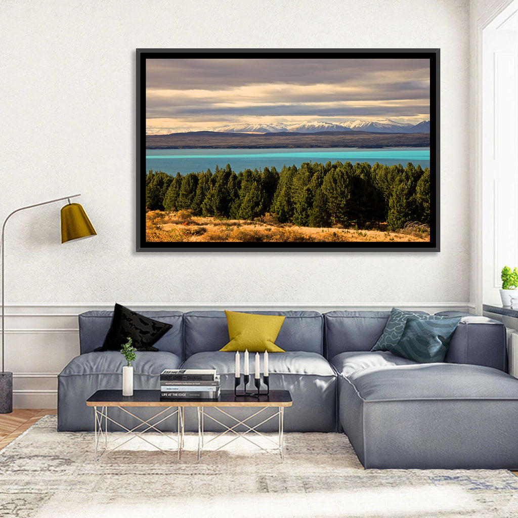 Lake Pukaki Turquoise View Wall Art