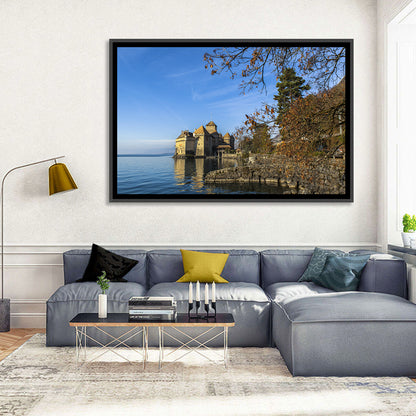 Chillon Castle on Lake Geneva Wall Art