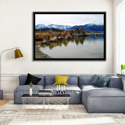 Mono Lake Tufa Towers with Mount Whitney Wall Art