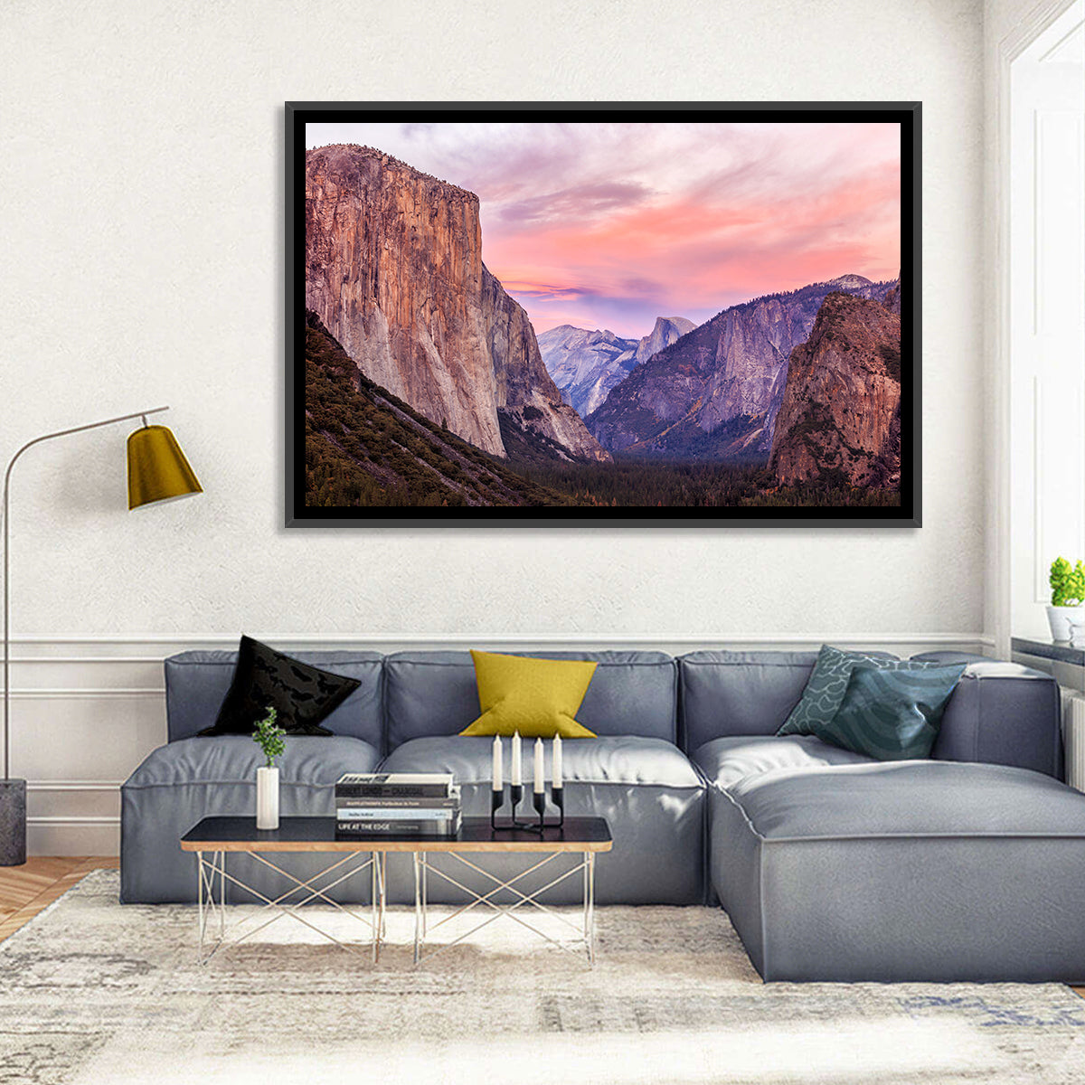 El Capitan at Tunnel View Wall Art