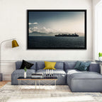 Lng Tanker at Sea Wall Art