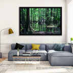 Congaree Swamp Reflection Wall Art